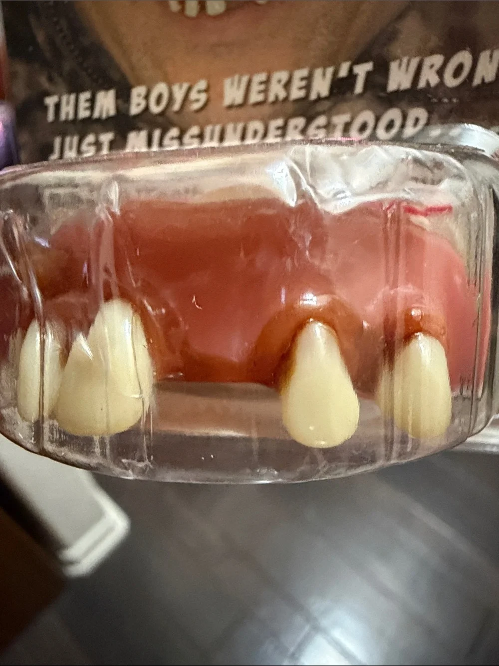 Halloween Teeth - Novelty Costume Fake Teeth Comedy Billy Bob Zombie Creepy